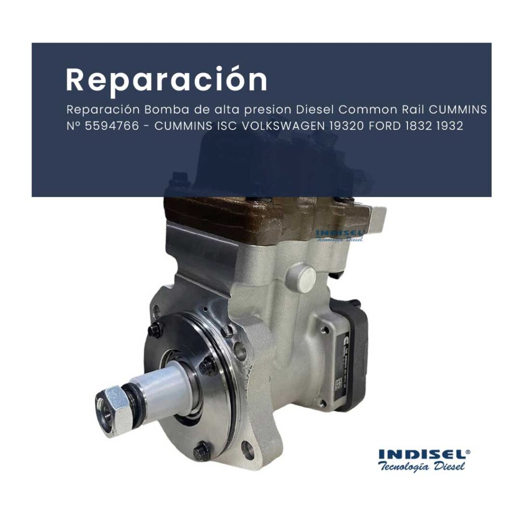 Reparación bomba de alta presión diesel common rail CUMMINS N 5594766 CUMMINS ISC VOLKSWAGEN 19320 FORD 1832 1932