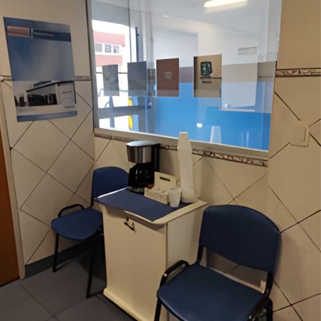 recepción Indisel, recepción reparaciones y venta de productos diesel