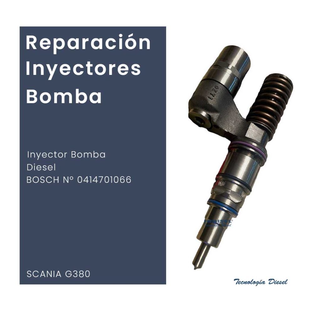 Reparaciones Inyectores Bomba Diesel BOSCH Nº 0414701066 SCANIA G380